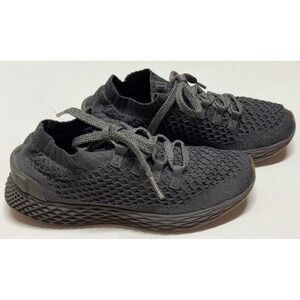 NOBULL Knit Runner Dark Grey Charcoal Training Shoes Mens 7.5 Womens 9 Gum Sole